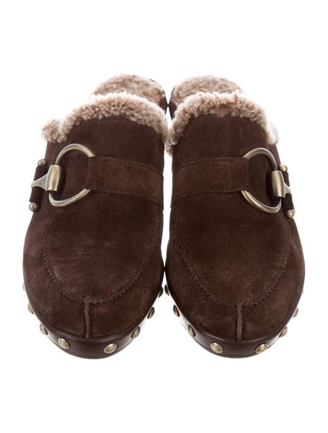 Shearling Mules for Women 